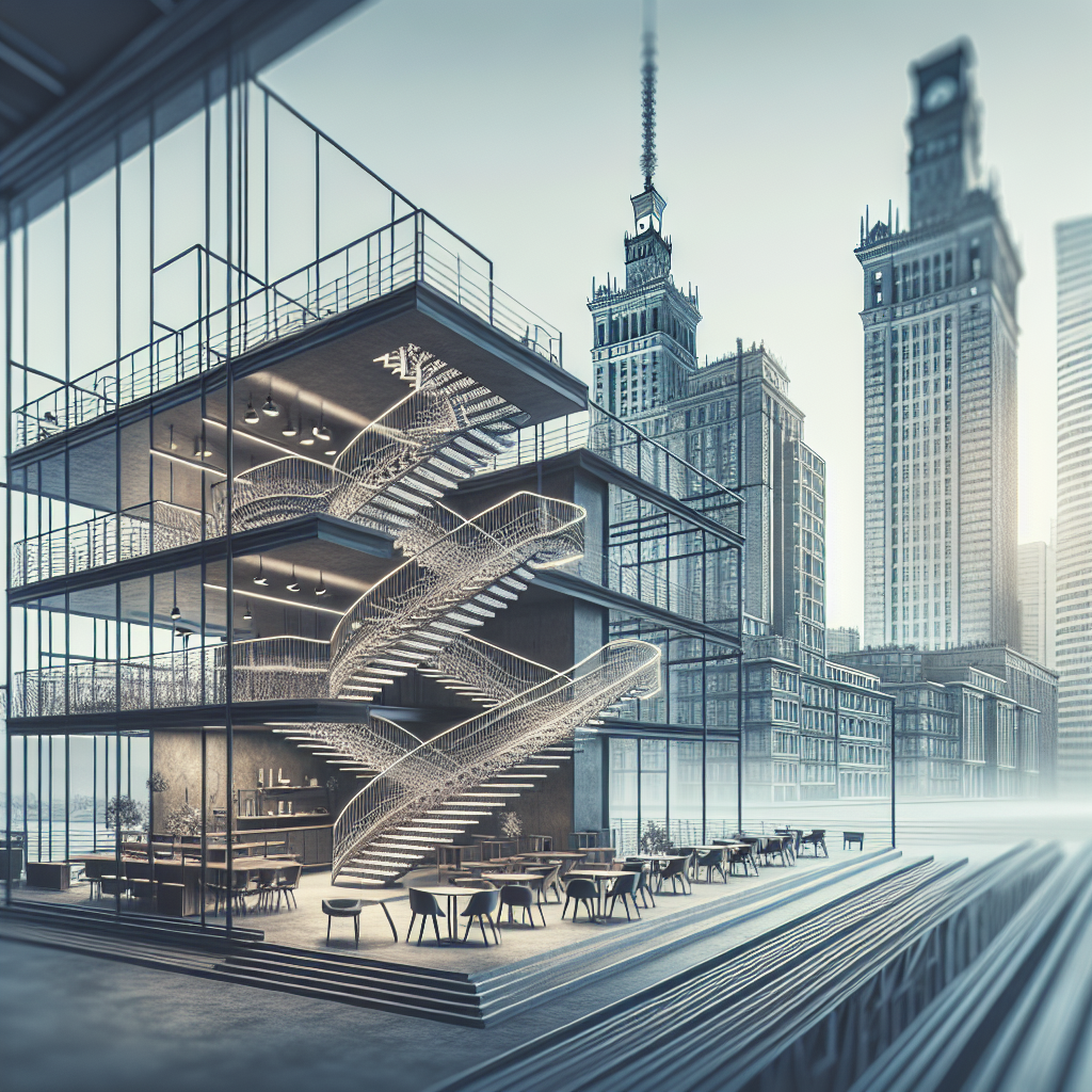 Schody metalowe Warszawa – nowoczesne rozwiązania w architekturze wnętrz